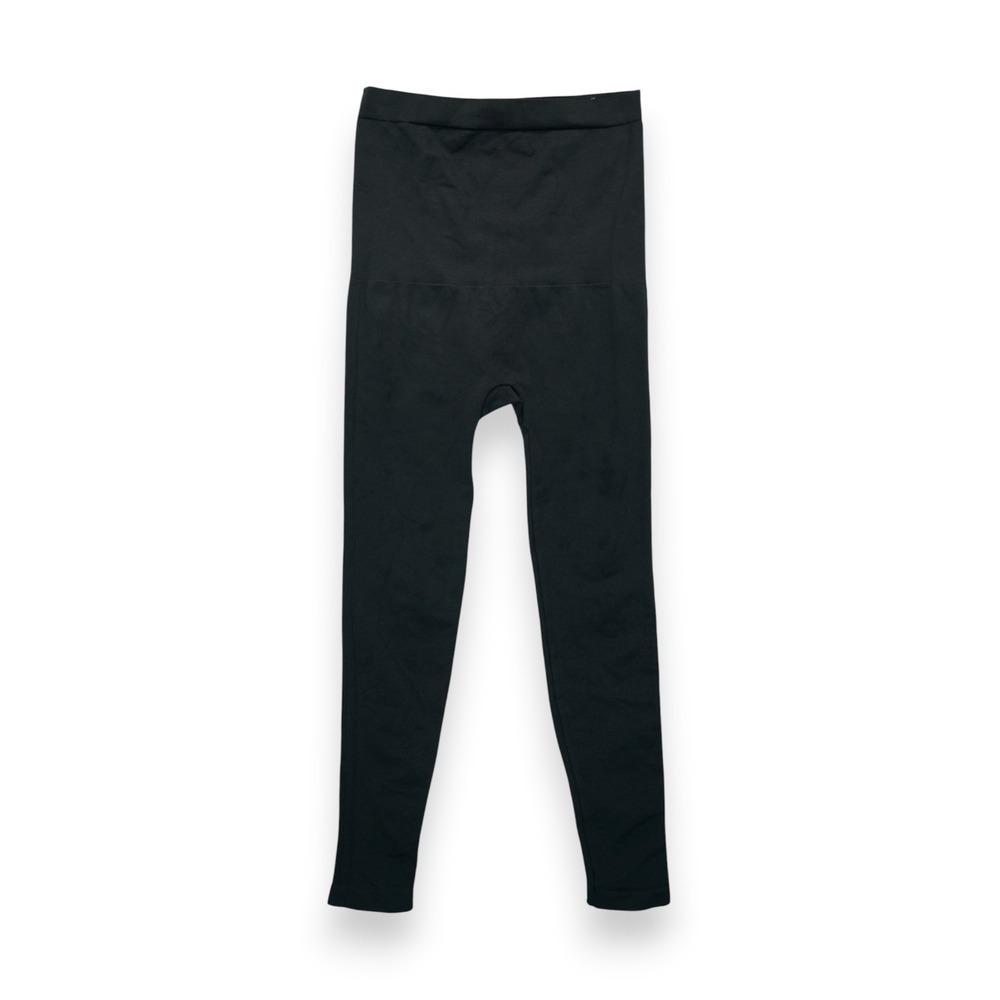 NWT Spanx Womens Large High-waisted Lamn Leggings Length Activewear Black